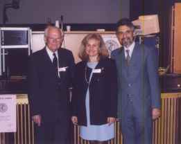 El Dr. Rune Andrasson en Estocolmo, Suecia,  junto a la Lic. Mara Cristina Isoba y al Dr. Alberto J. Silveira