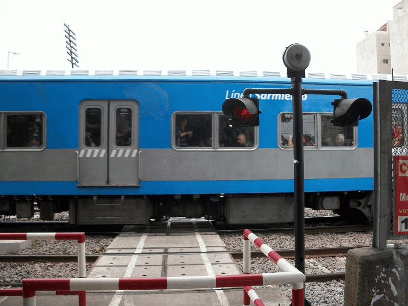 En pasos a nivel ferroviarios